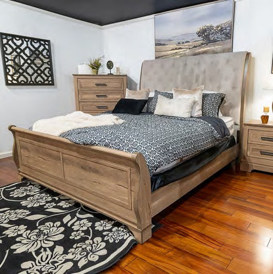 Coventry Hall 4 Pc Pecan Bedroom Set