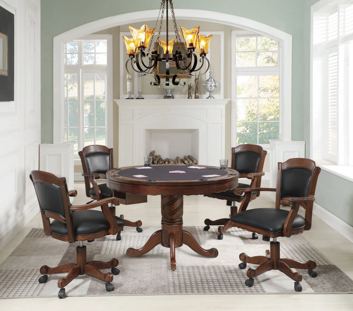 Turk 3-in-1 Dining Game Table 100871