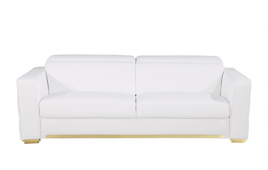 Global United 1120 Top Grain Italian - White