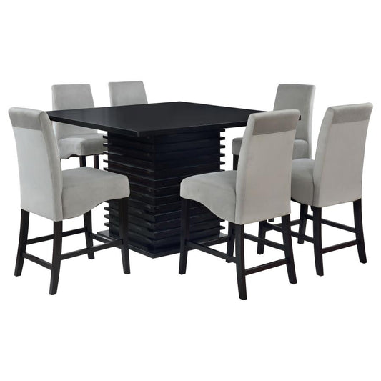 Stanton 7 Pc Dining Set 102068 - Gray