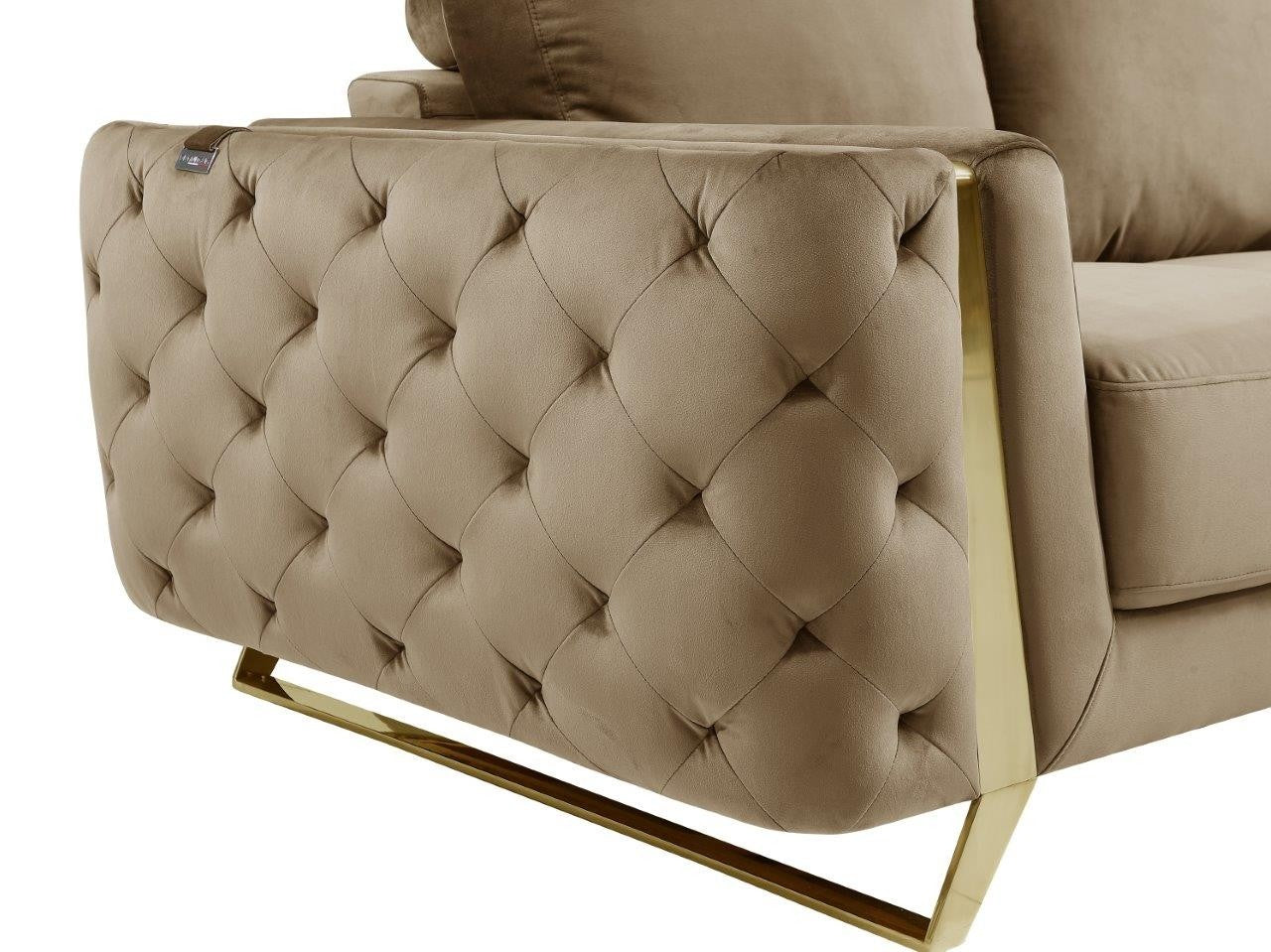 Global United 1051 Beige Sofa Collection