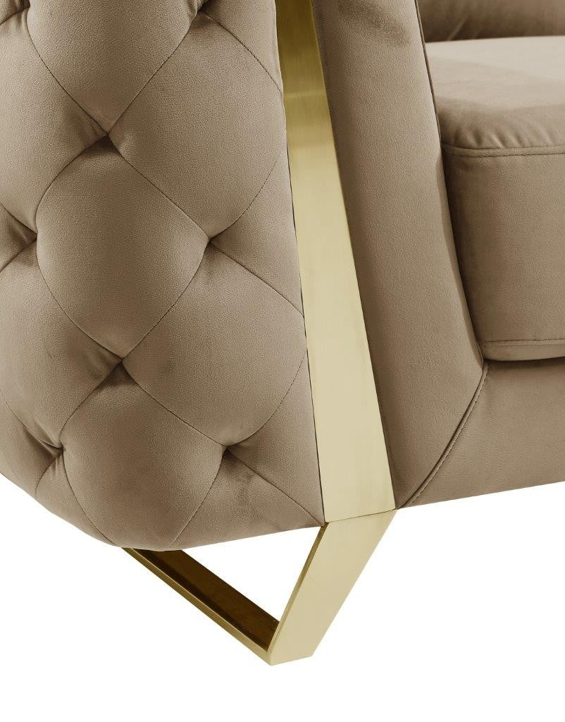 Global United 1051 Beige Sofa Collection
