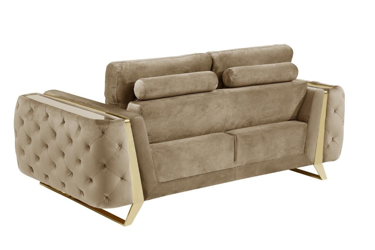 Global United 1051 Beige Sofa Collection