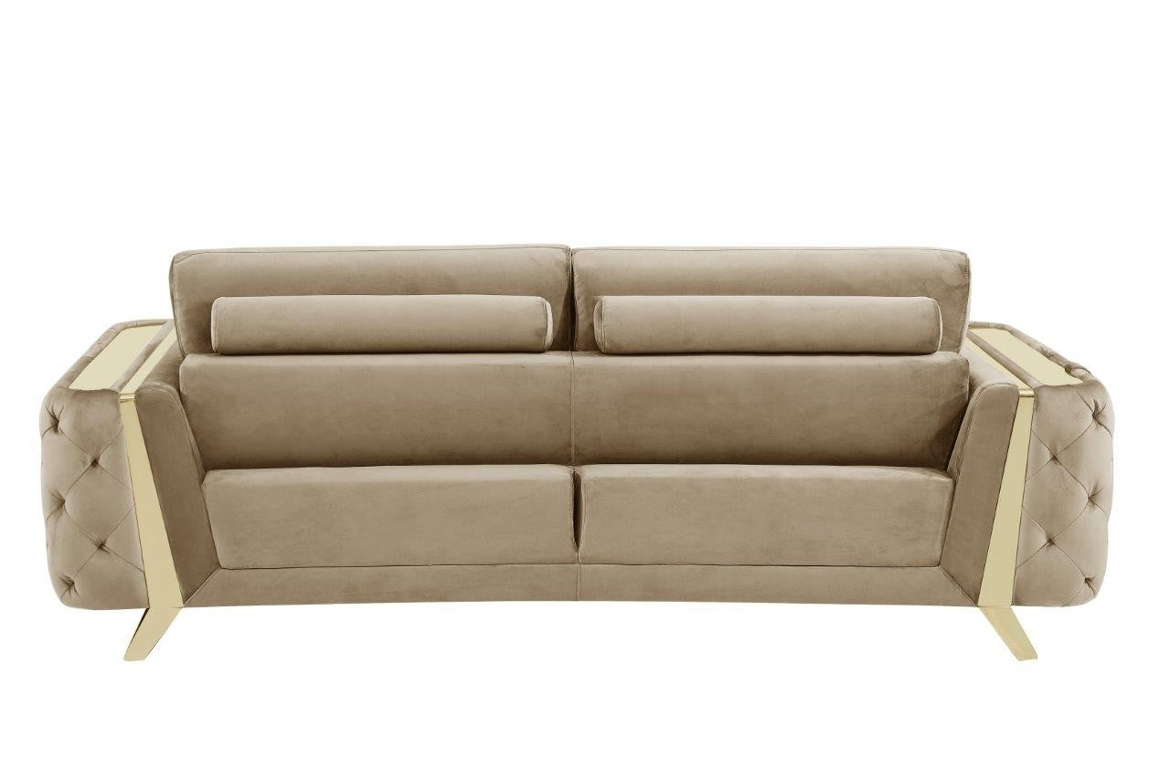 Global United 1051 Beige Sofa Collection