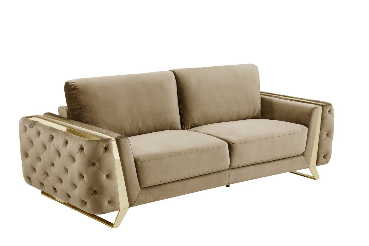 Global United 1051 Beige Sofa Collection