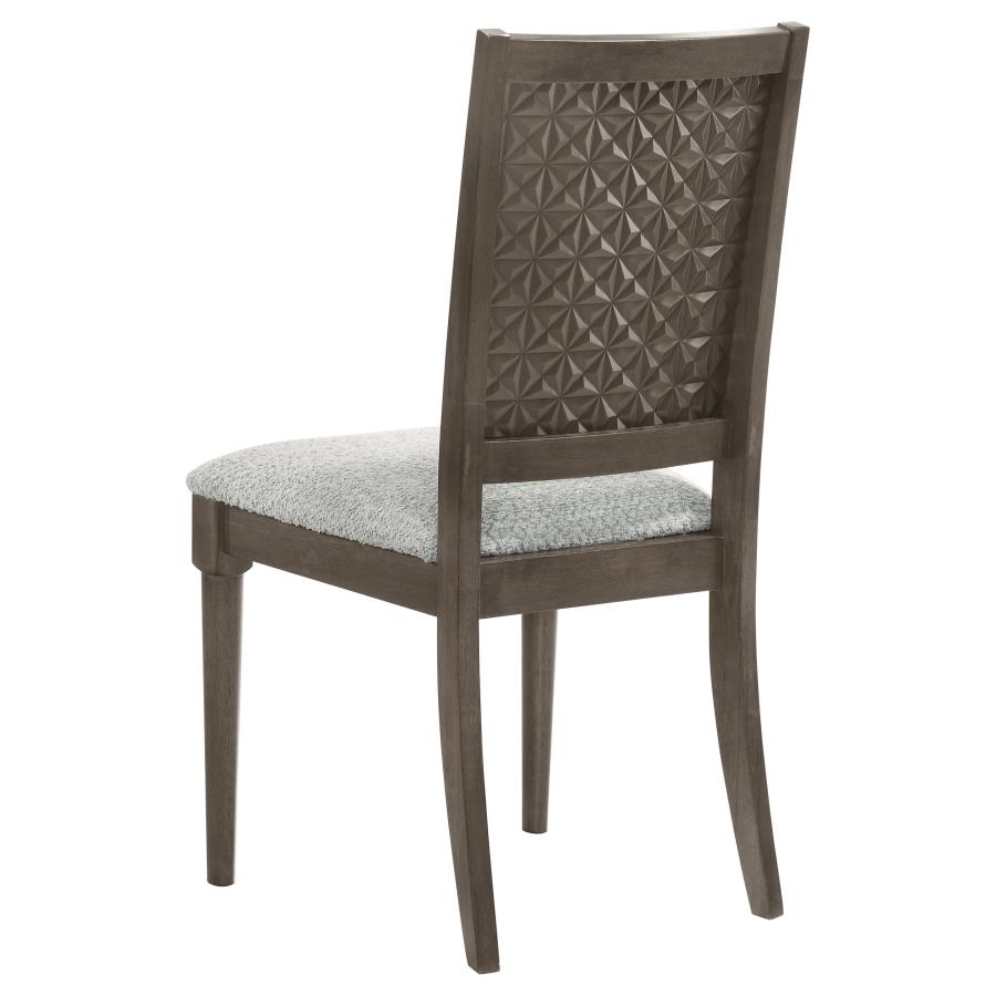 Onslow 108621-S5 Dark Brown 5 Pc Dining Set