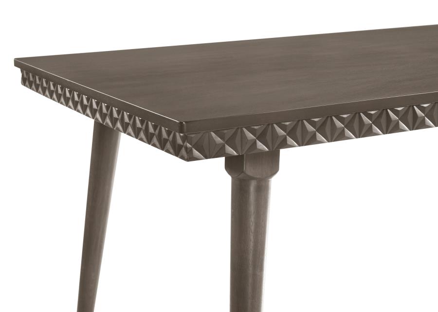 Onslow 108621-S5 Dark Brown 5 Pc Dining Set