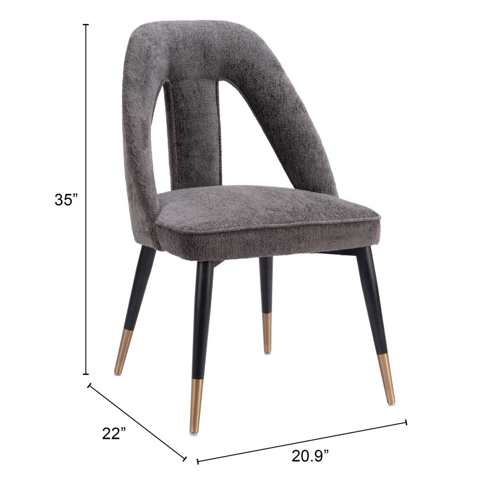 Artus Dining Chair Gray 110003