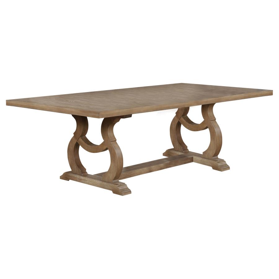 Brockway Dining Set by Coaster - Barley Brown