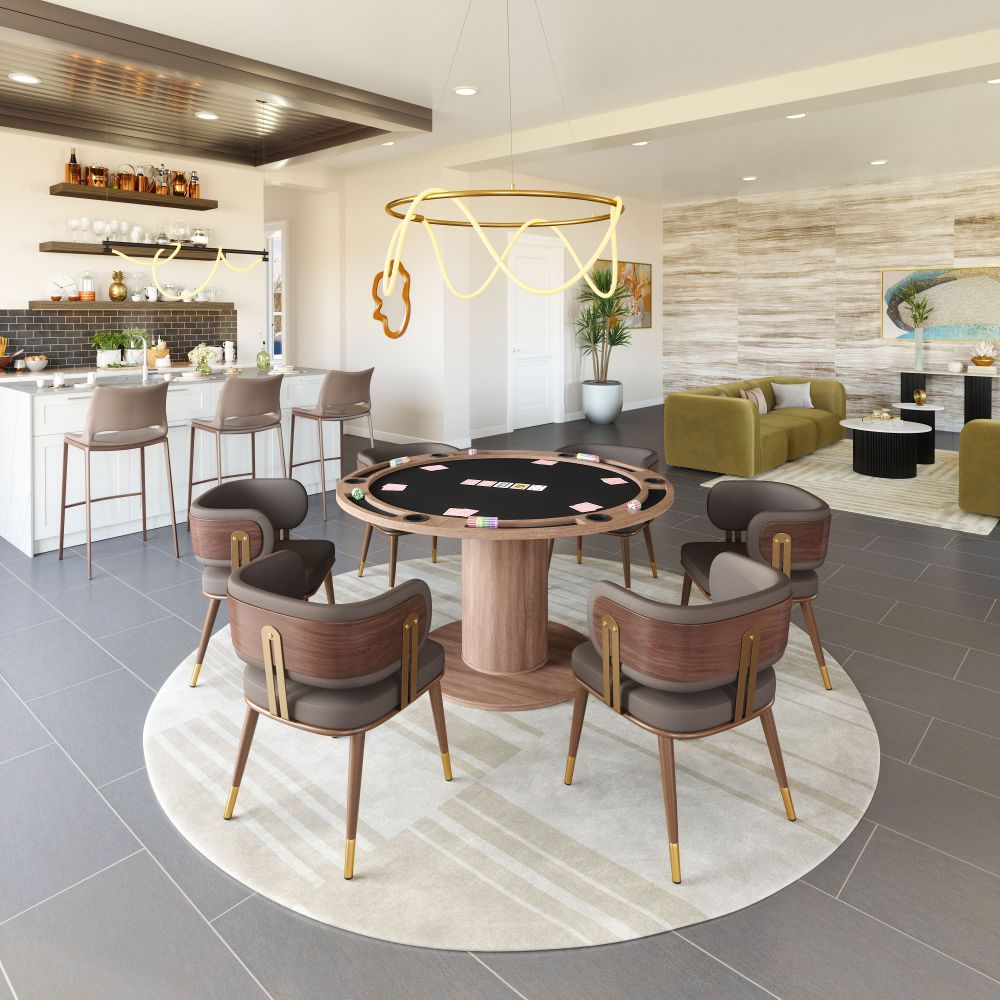 Vault 2 in 1 Game Table by Zuo Modern