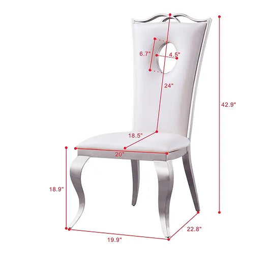 Artisan Furniture DCK98 White Dining Chair
