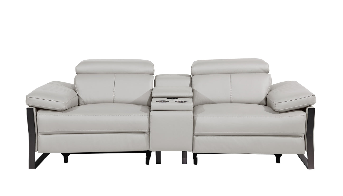 DivanItalia 1246 Light Grey Motion Sofa Set