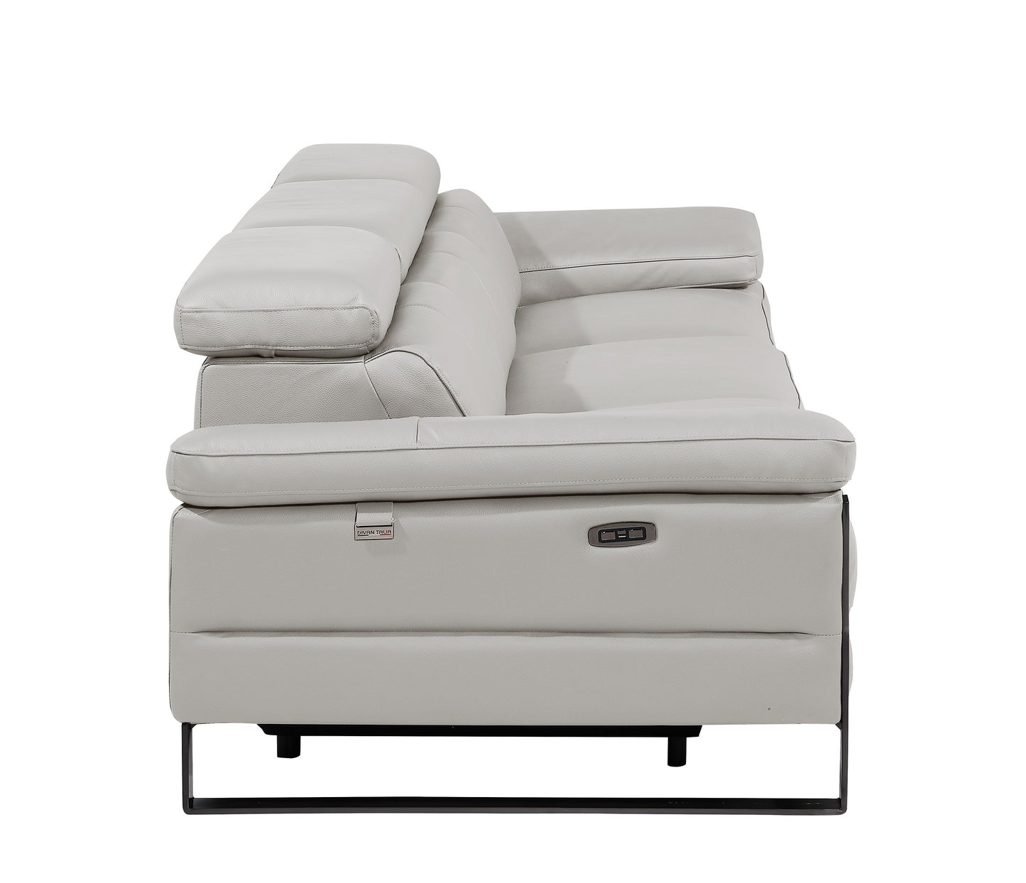 DivanItalia 1246 Light Grey Motion Sofa Set
