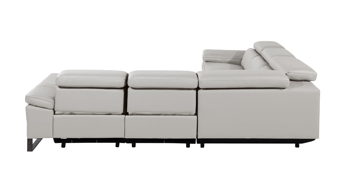 Dimanitalia 1246 Power 5 Pc Sectional