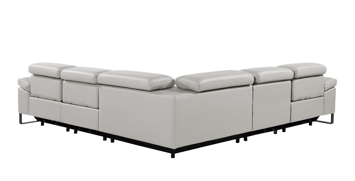 Dimanitalia 1246 Power 5 Pc Sectional