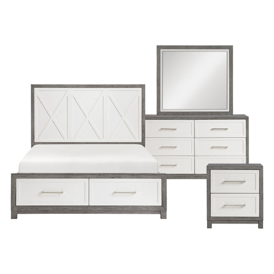 Rowan 4 Pc Bedroom Collection by Homelegance