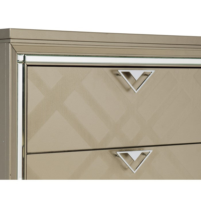Bijou 2 Drawer Nightstand 1522-4WF