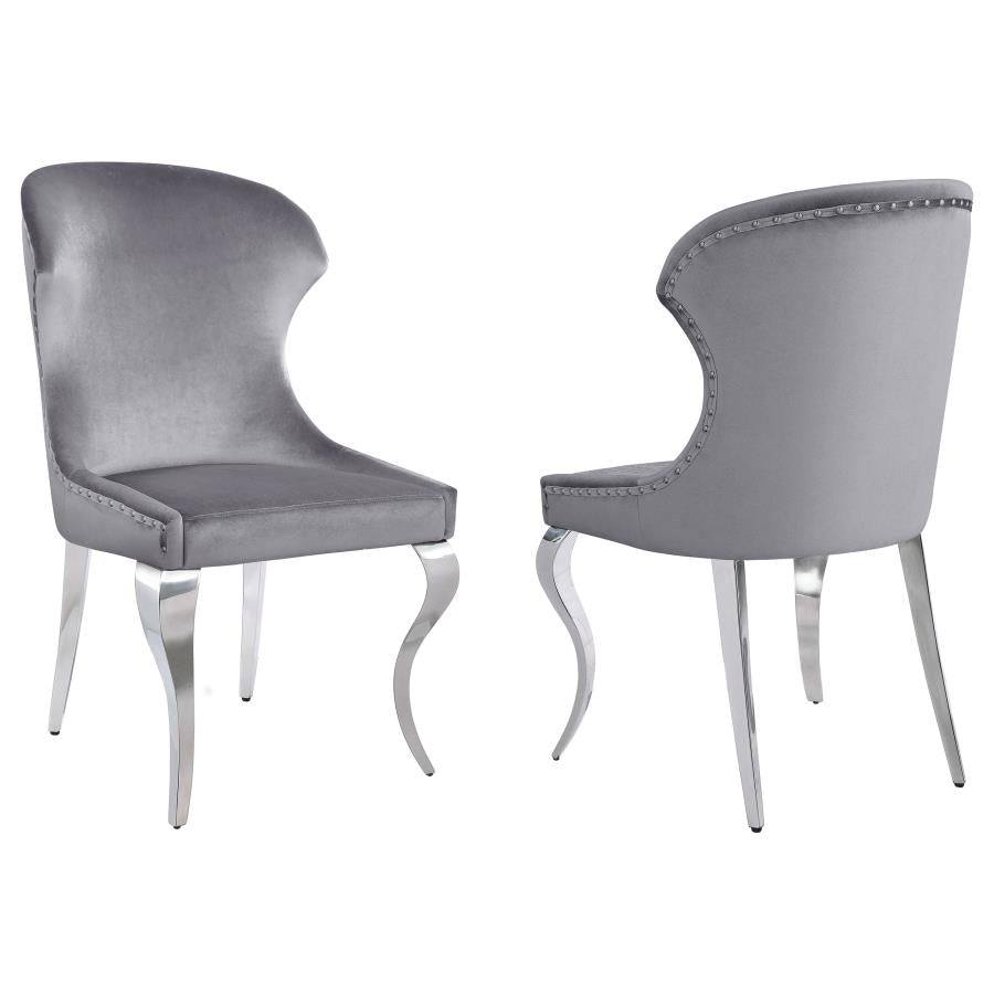 Alaia 5 Pc Dining Set - Gray Chairs