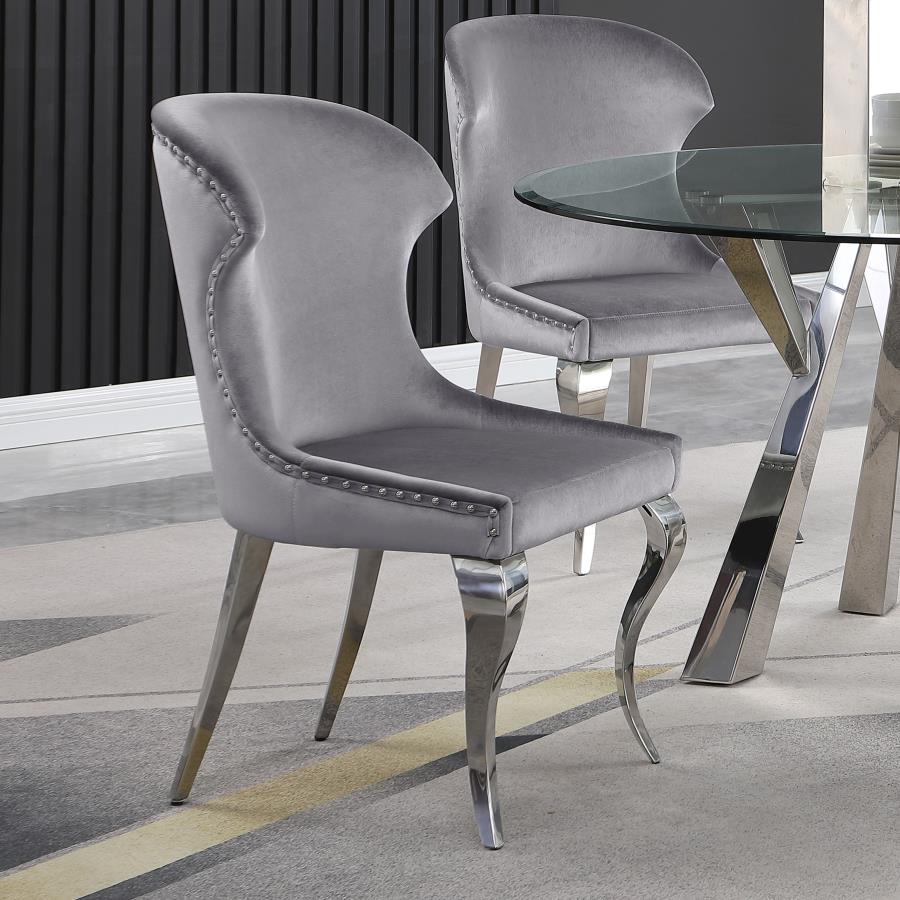 Alaia 5 Pc Dining Set - Gray Chairs