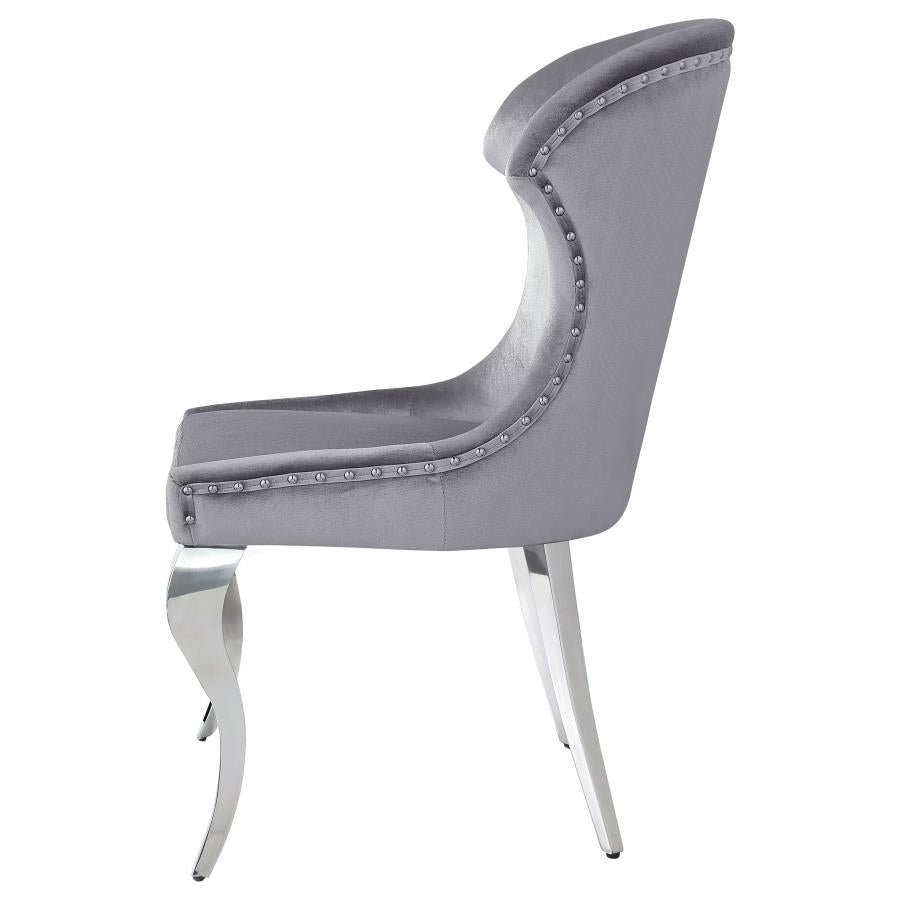 Alaia 5 Pc Dining Set - Gray Chairs