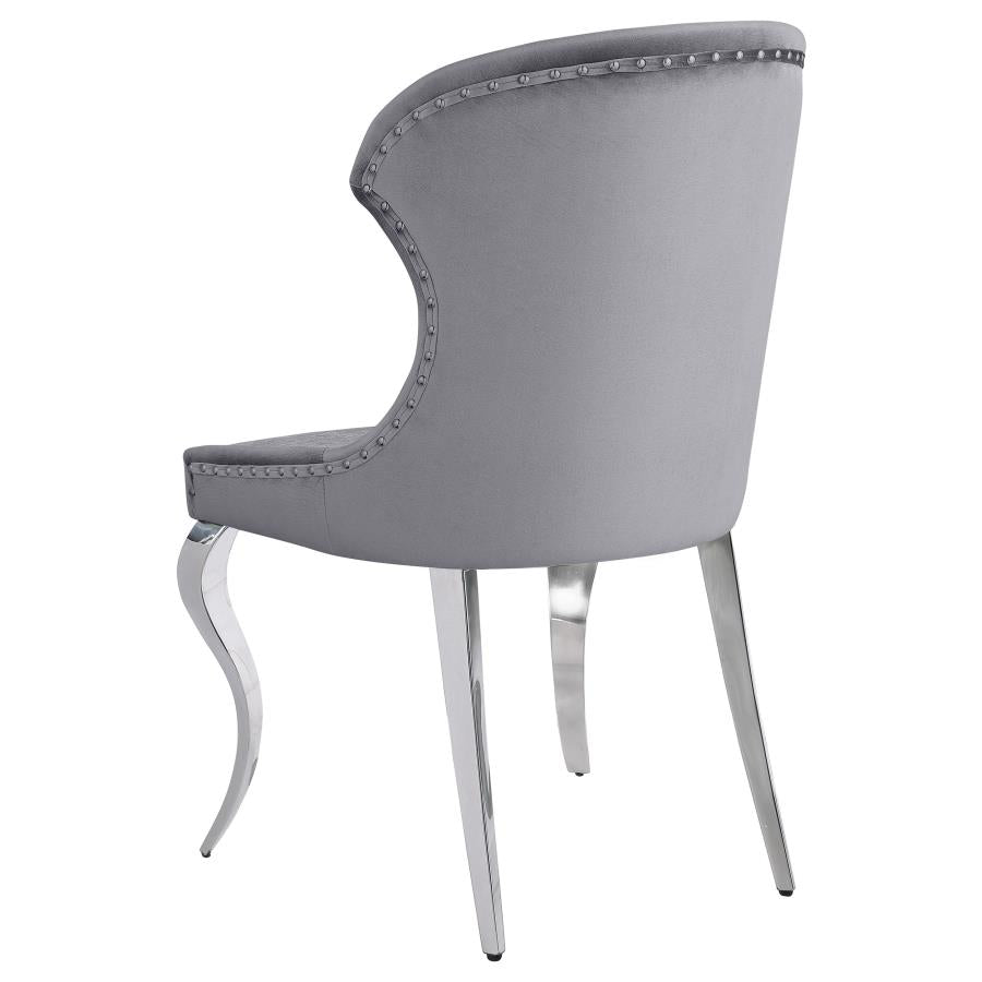 Alaia 5 Pc Dining Set - Gray Chairs