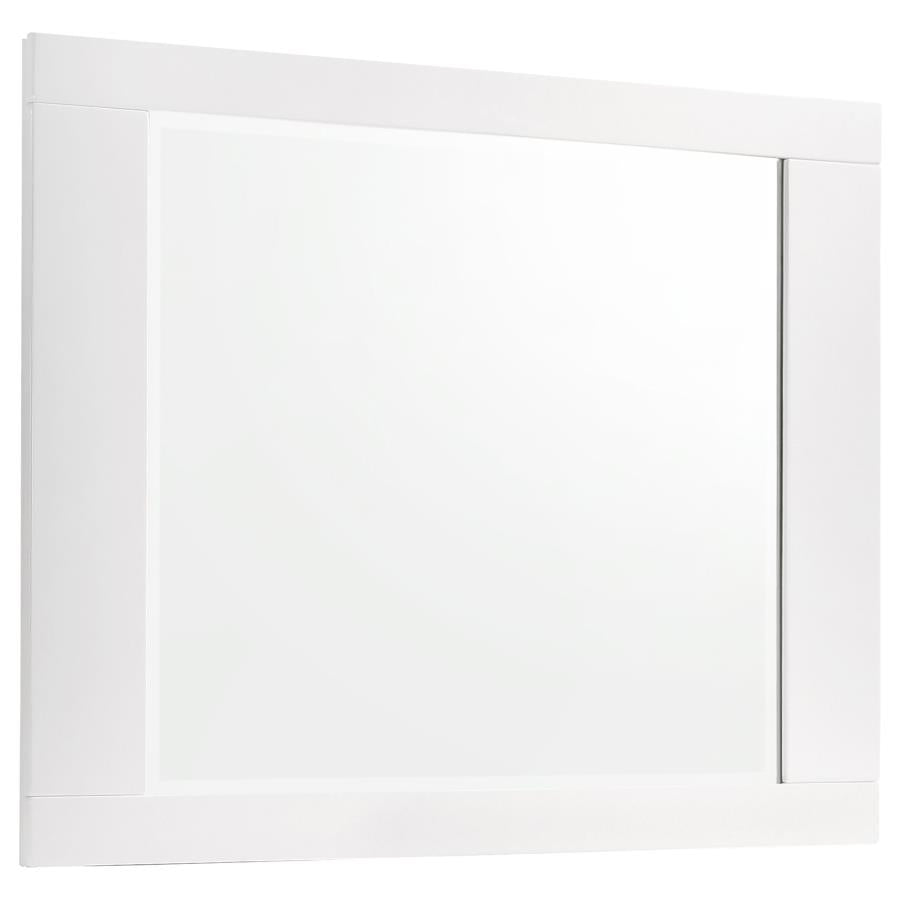 Felicity by Coaster Contemporary Bedroom Collection - White Finish