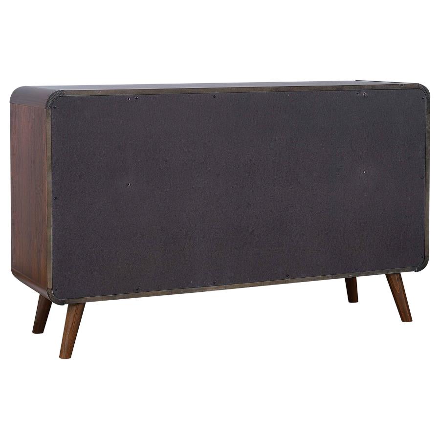 Robyn 4 Pc Twin Bedroom Set Dark Walnut