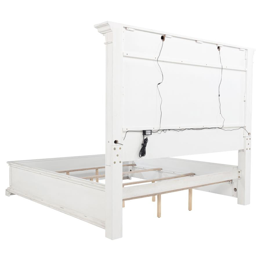 McKinney 4 Pc White Bedroom Set 215871Q-S4