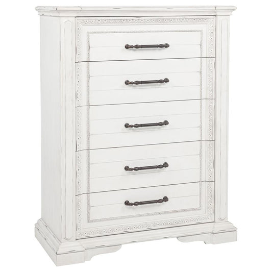 McKinney White Chest 215875
