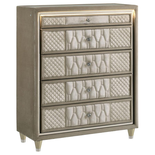 Lorient 222665 Ivory & Camel Chest