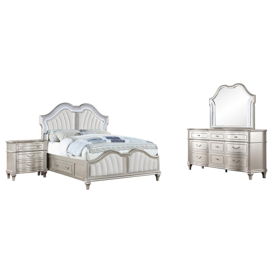 Evangeline Upholstered Bedroom Collection by Coaster