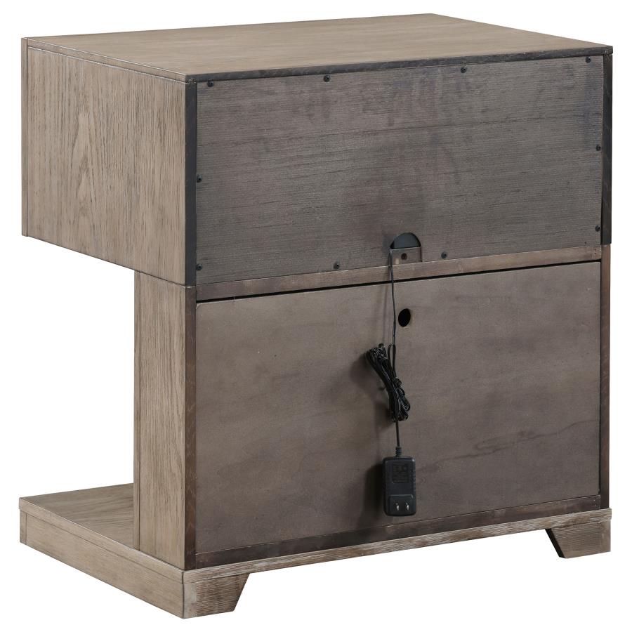 Kenora Barley Brown 4 Pc Bedroom Set by Coaster