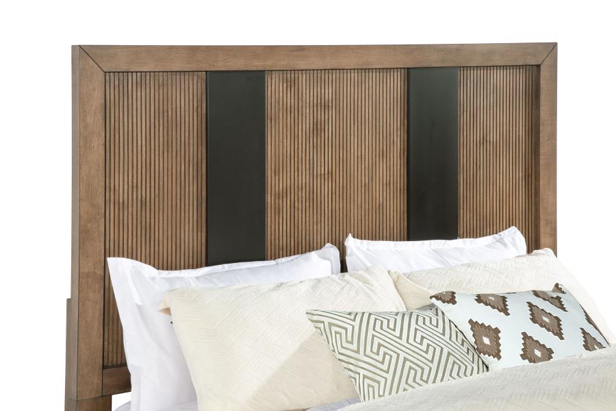 Terrace 224900Q-S5 Ash Brown 5 Pc Bedroom Set