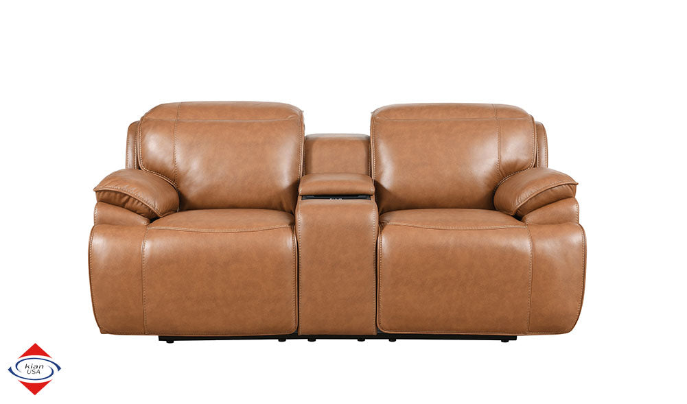 Kian 255 Saddle Power Sofa & Loveseat