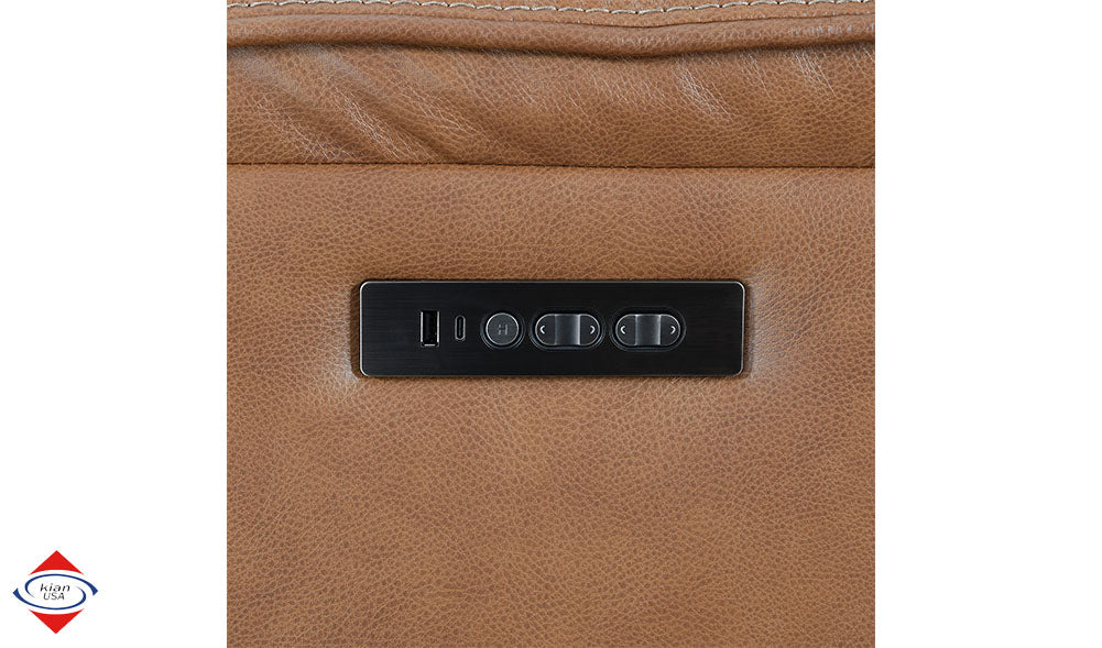 Kian 255 Saddle Power Sofa & Loveseat