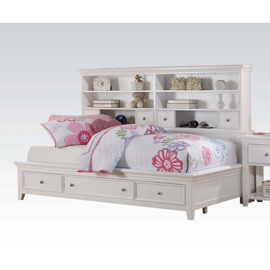 Lacey Bedroom Collection - Bookcase Storage Headboard