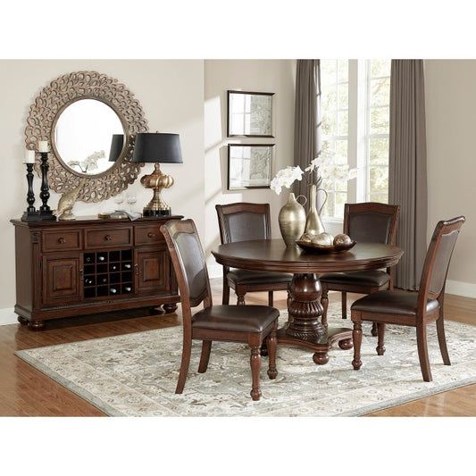 Lordsburg Brown Cherry 5 Pc Dining Collection