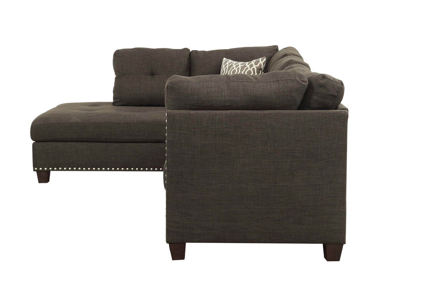 Laurissa 54370 Sectional by Acme - 3 Color Choices