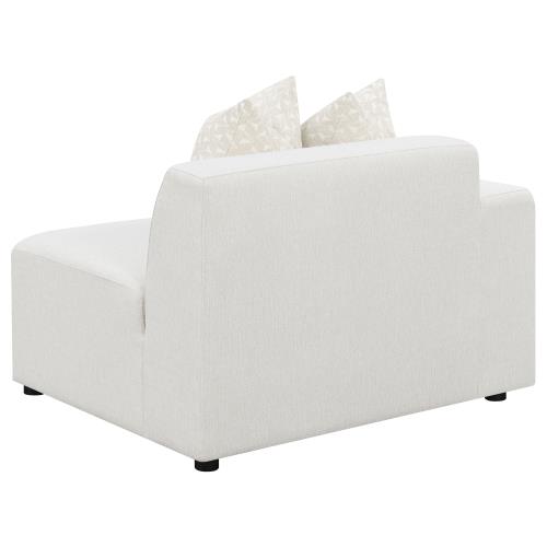 Freddie 7 Pc Upholstered Modular Sectional Pearl