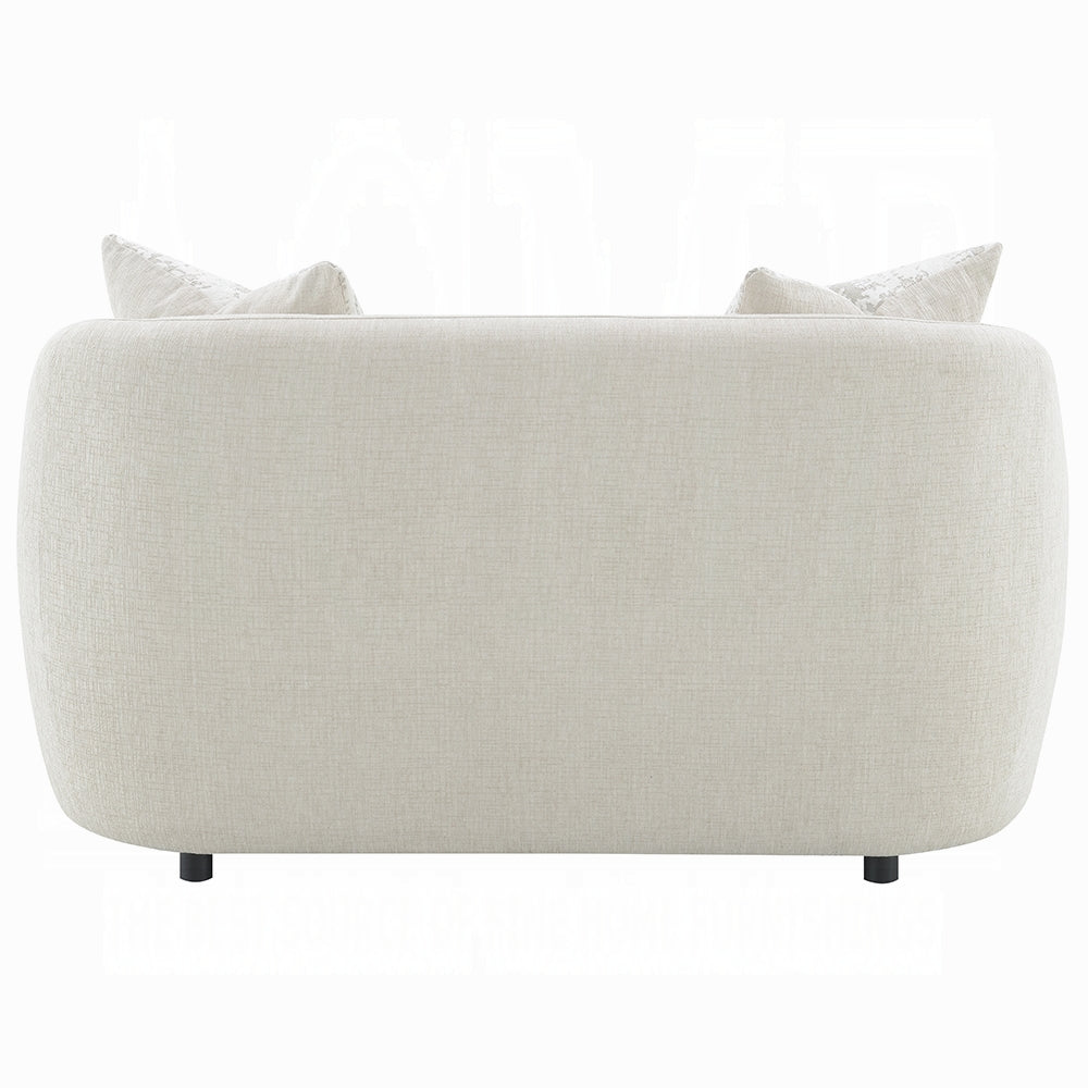 Etienne Beige Linen Sofa Collection by Acme