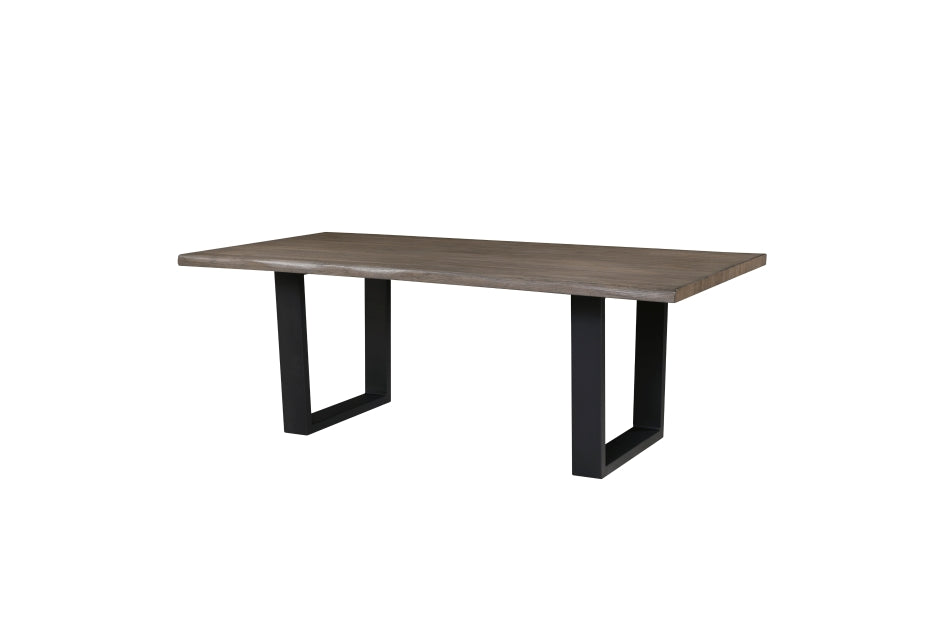 Homeleance Rochelle 7 Pc Oak Finish Dining Set
