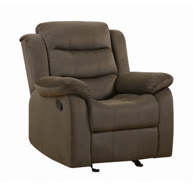 Sillón reclinable planeador tapizado Rodman 601883