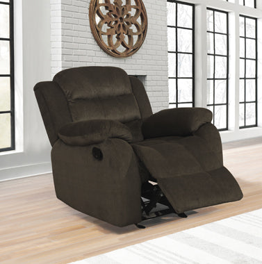 Sillón reclinable planeador tapizado Rodman 601883