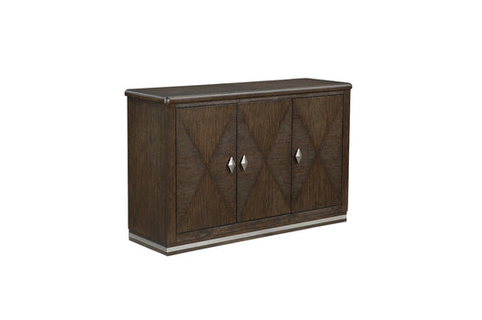 Clara 3 Door Brown Server 6066-40
