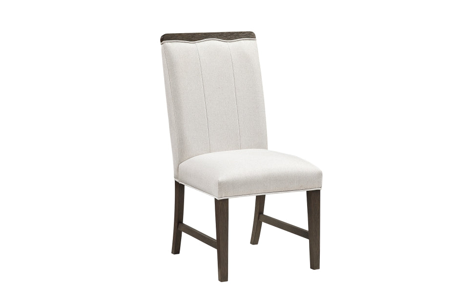 Clara 7 Pc Expandable Brown Dining Collection