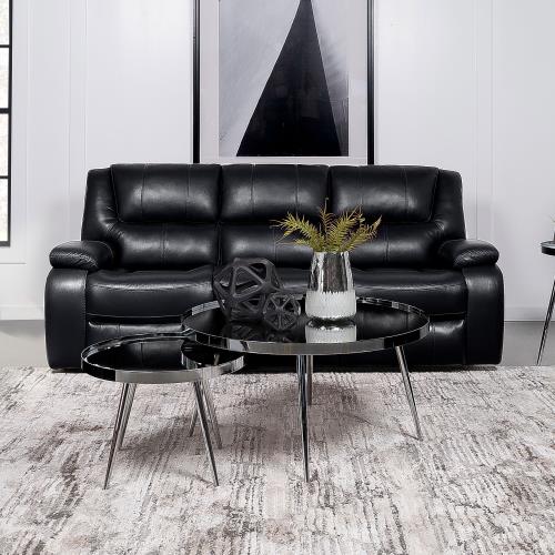 Camila Motion Living Room Set - Black or Red