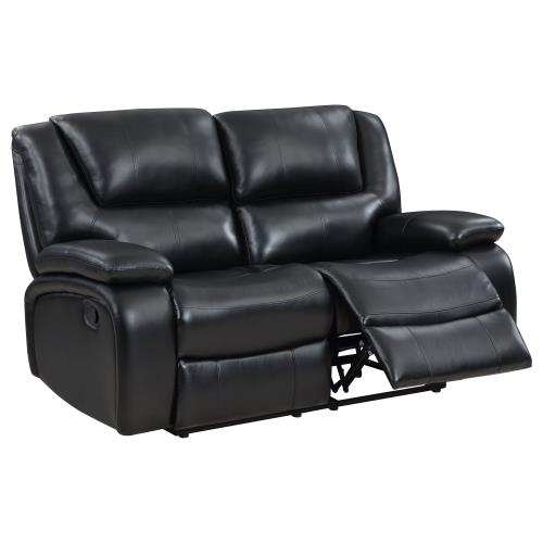 Camila Motion Living Room Set - Black or Red