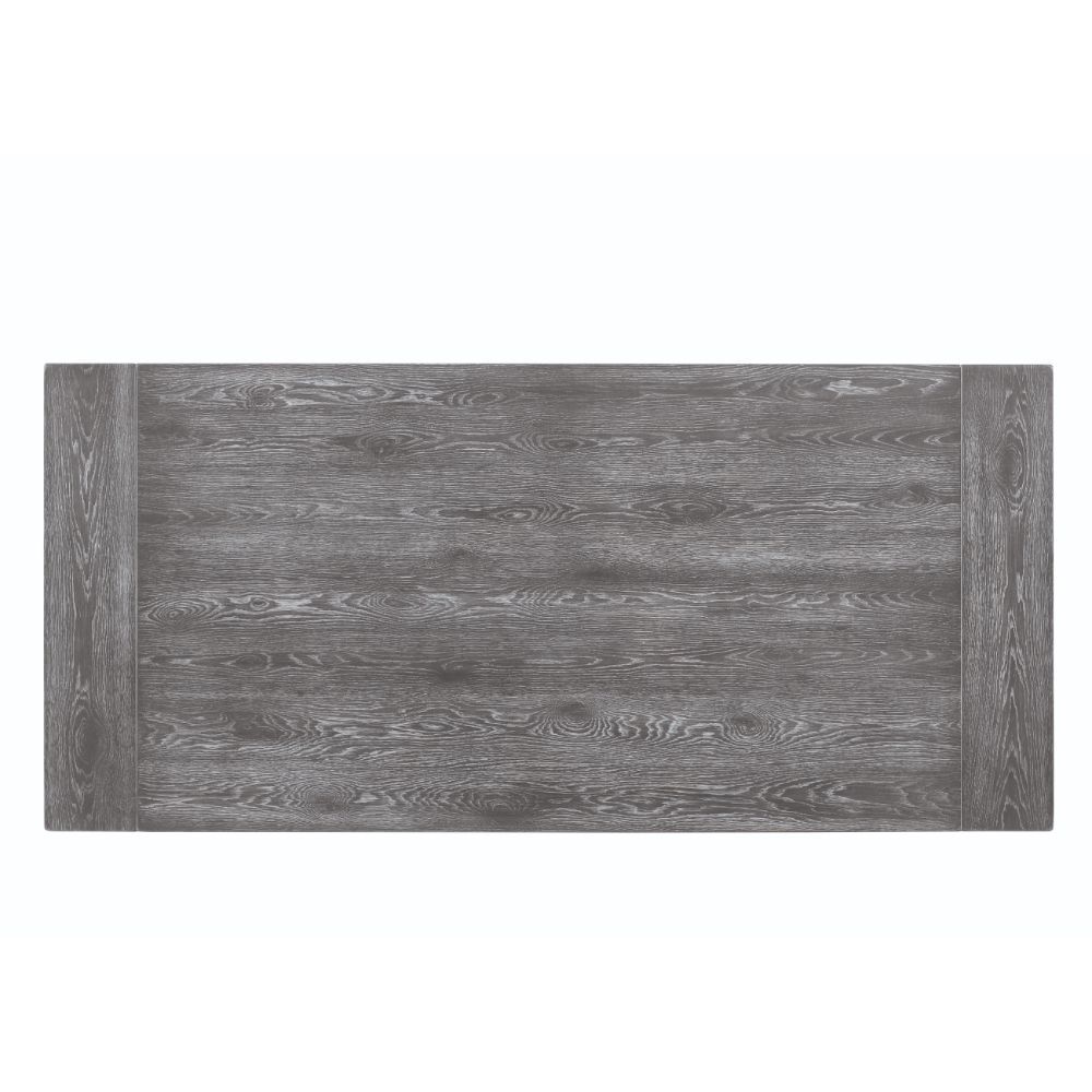 Leventis Dining Collection by Acme - Weathered Gray Finish