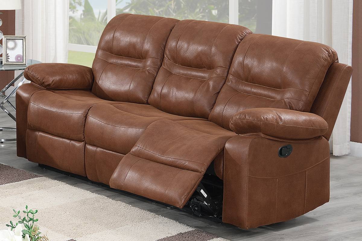Adler Motion Sofa Collection - Brown or Slate Blue