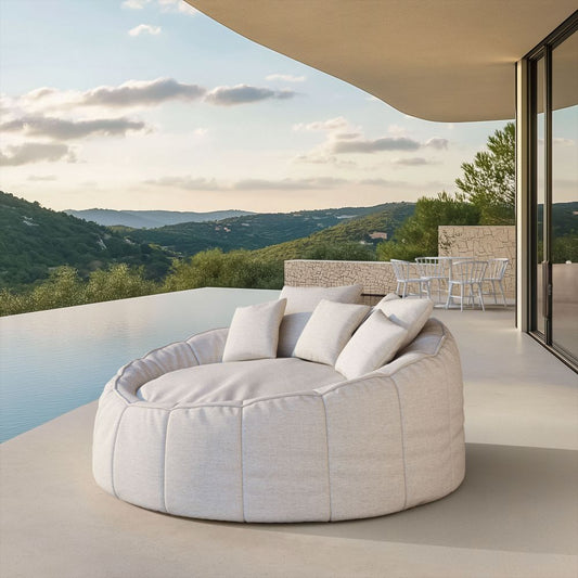 Kime Beige Daybed by Zuo Modern